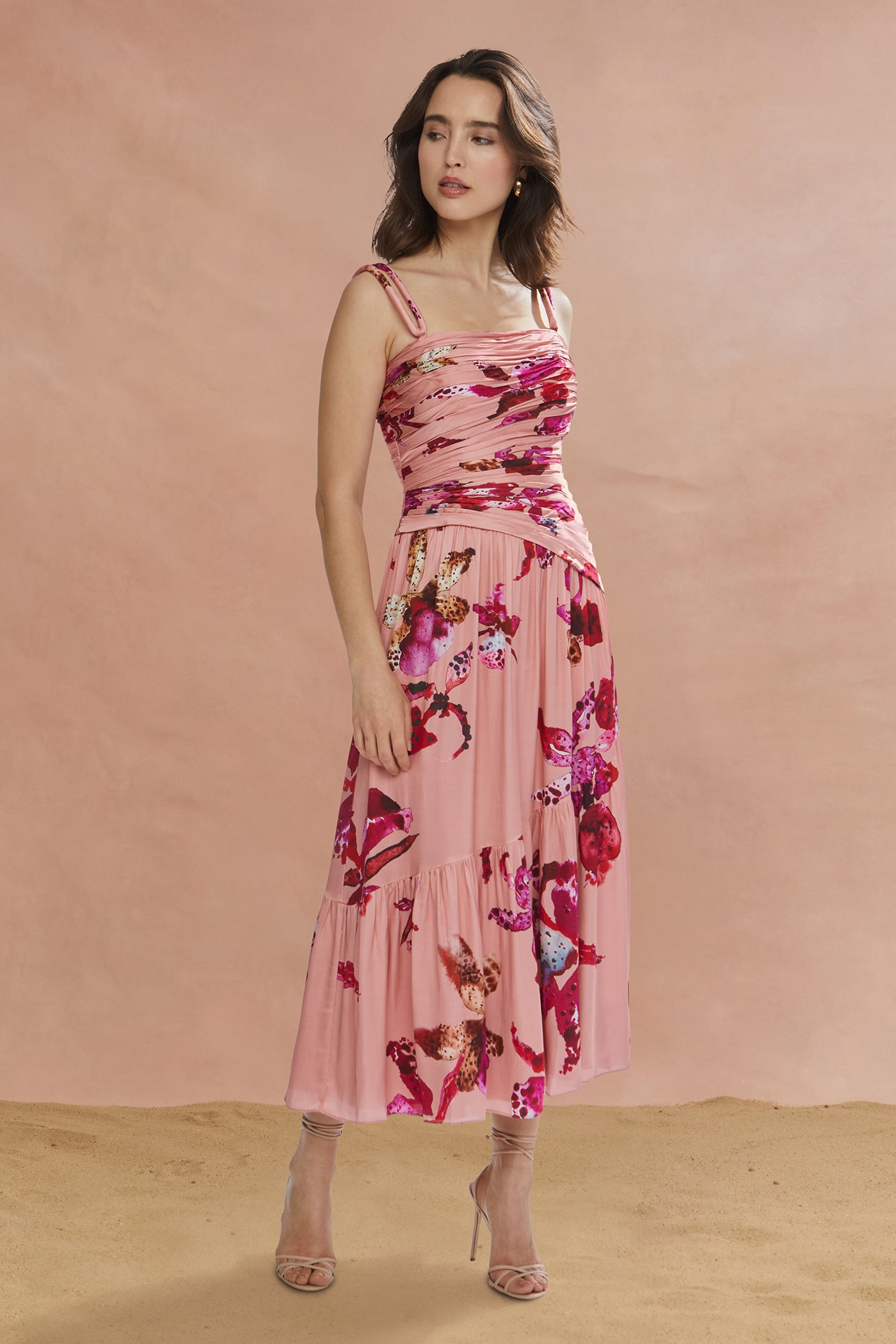 Daniella Printed Viscose Midi