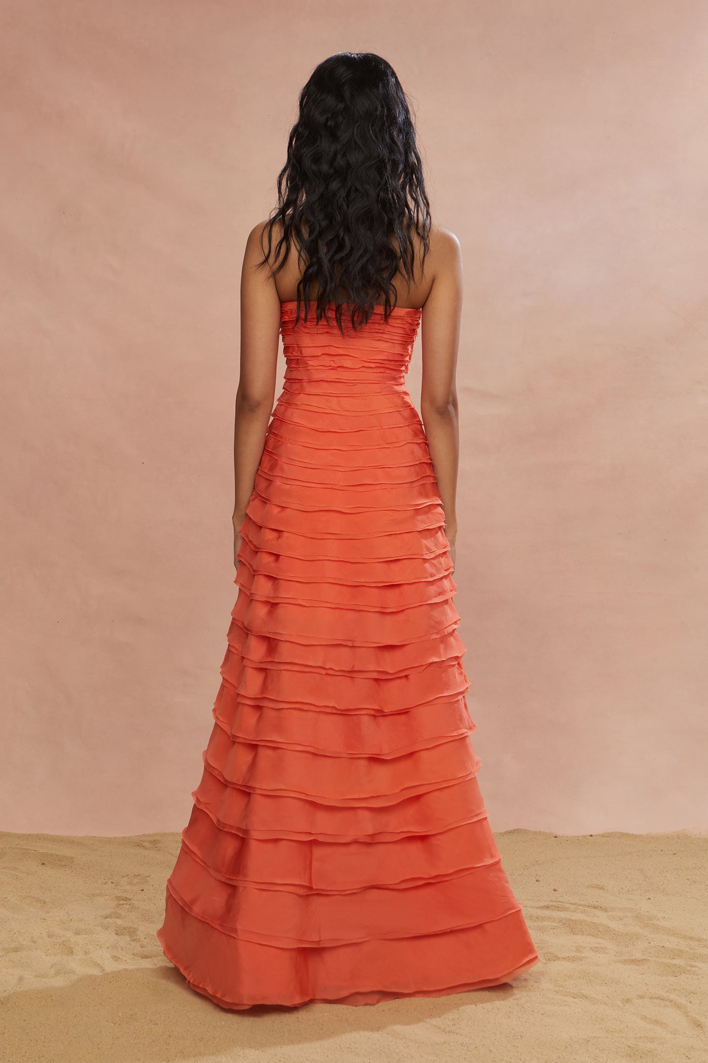 Pepper Layered Gown