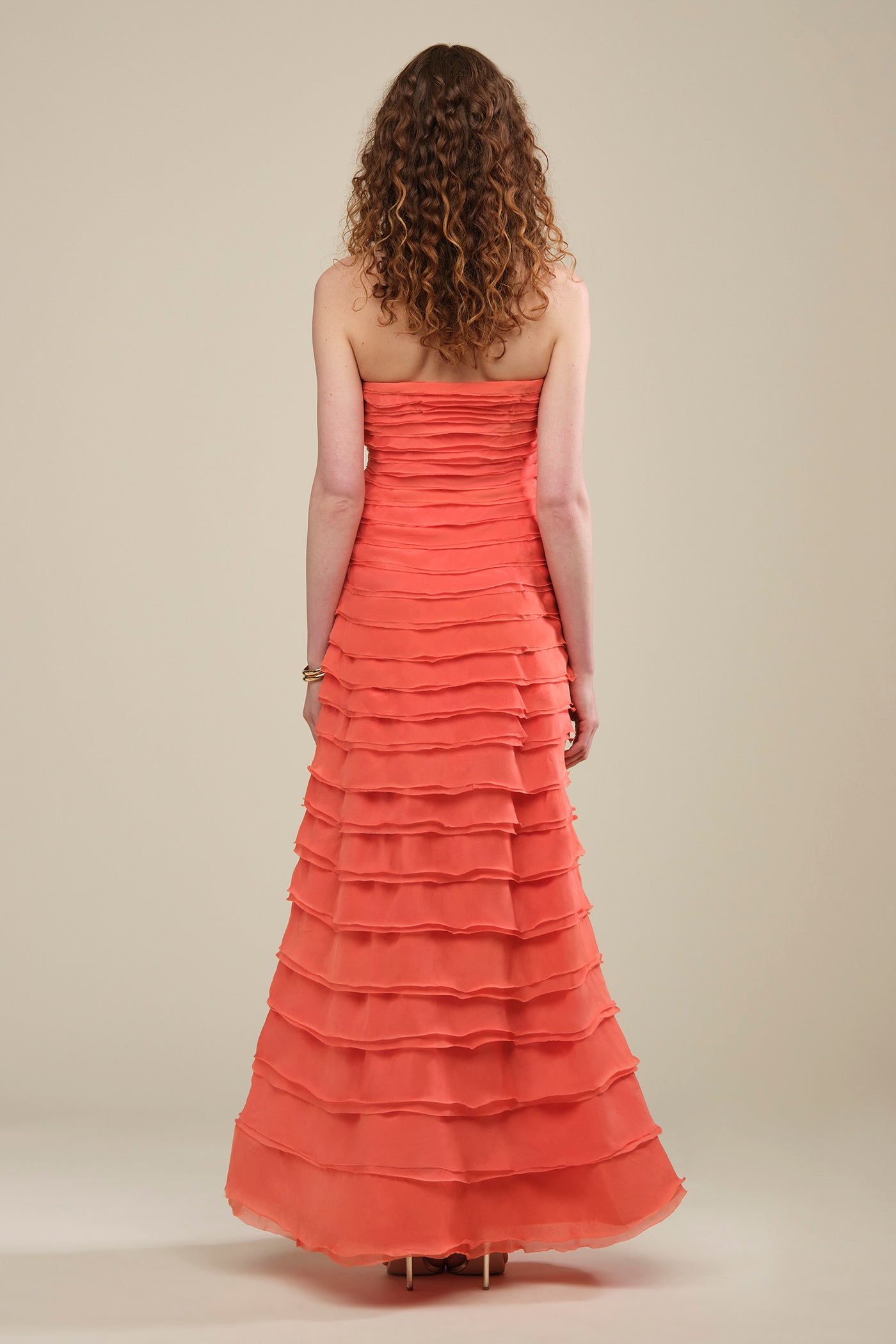 Pepper Layered Gown Desert Sun / 2