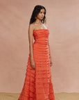 Pepper Layered Gown