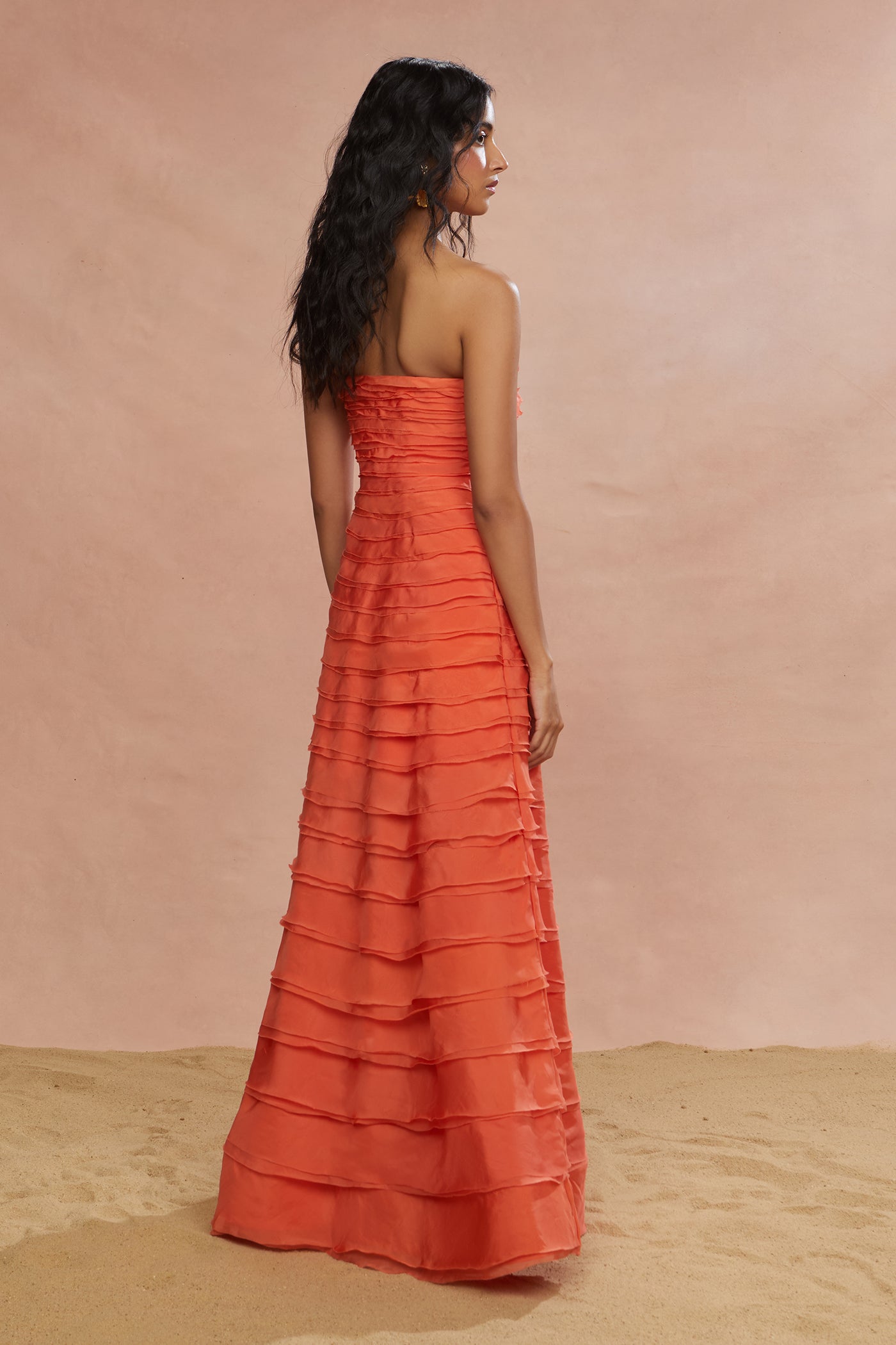 Pepper Layered Gown