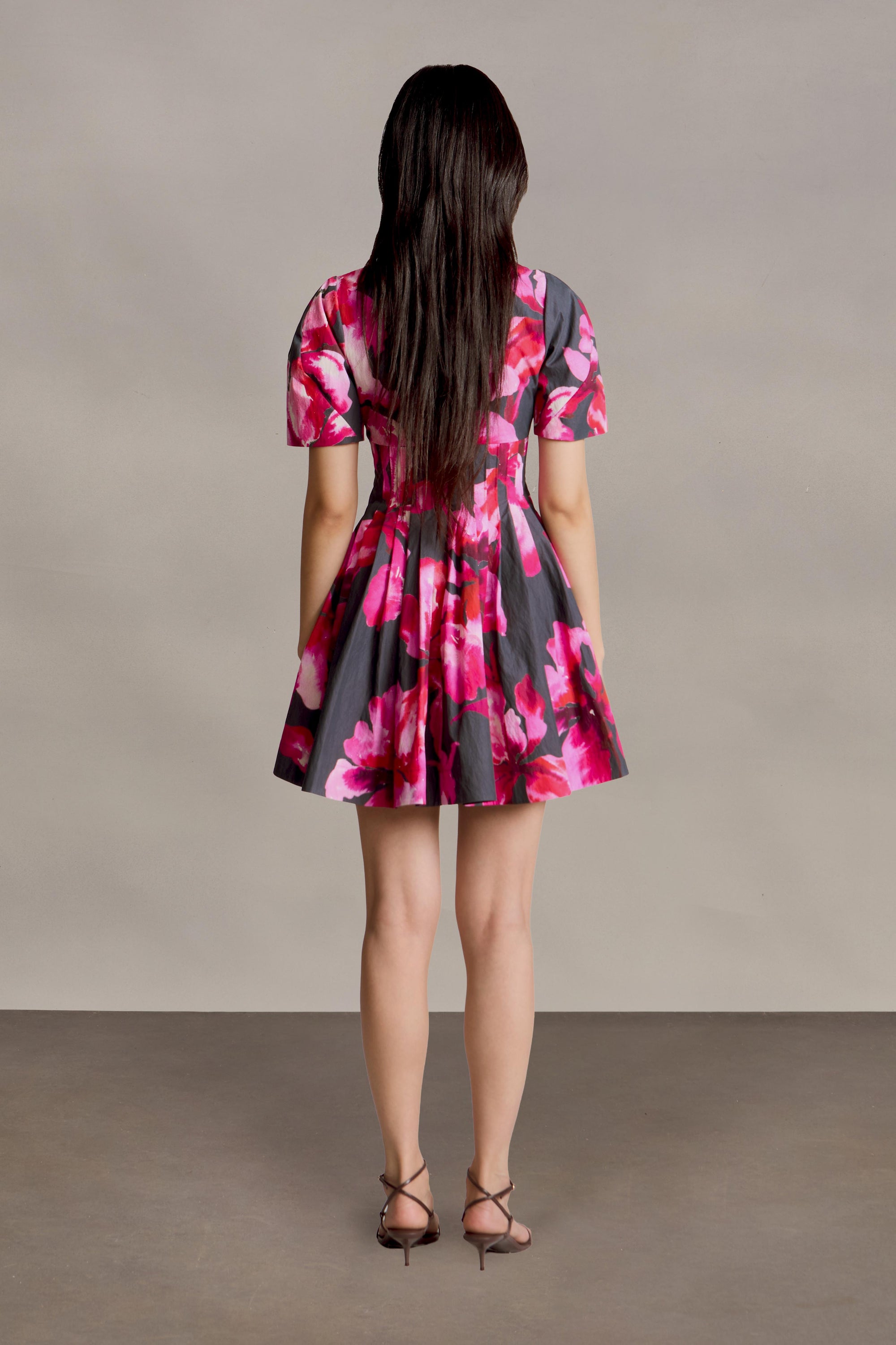 Vivanca Puff Sleeve Mini Dress