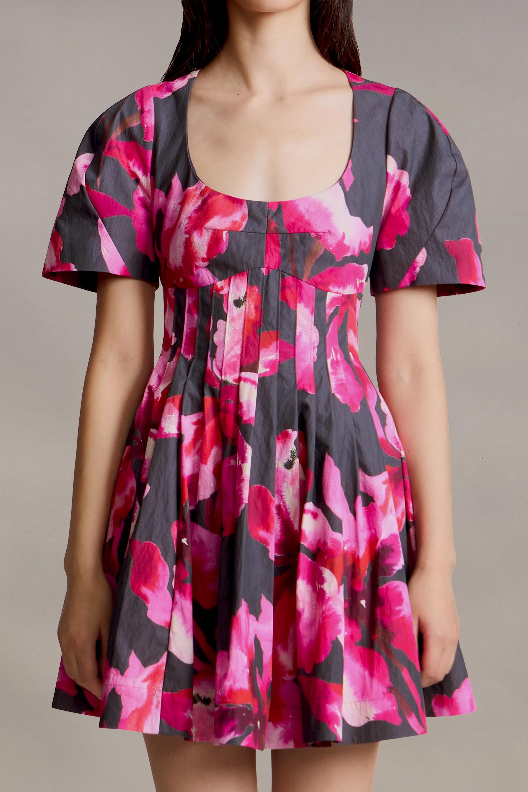 Vivanca Puff Sleeve Mini Dress