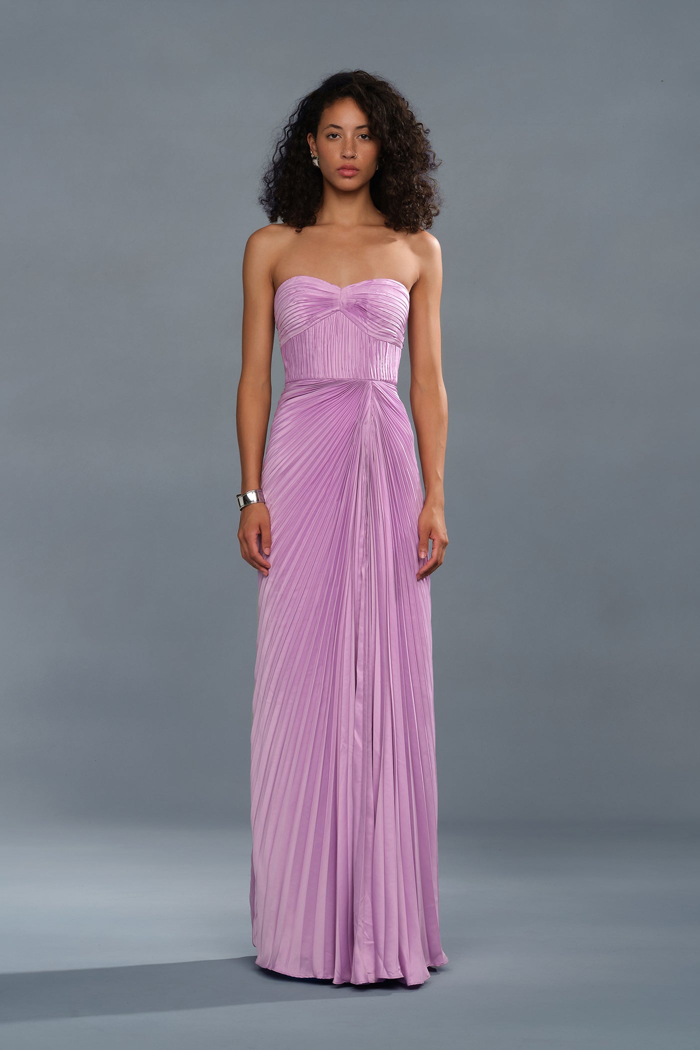 joya strapless sweetheart lamé pleated a-line dress from saks fifth Joyceann Sweetheart Gown – AMUR