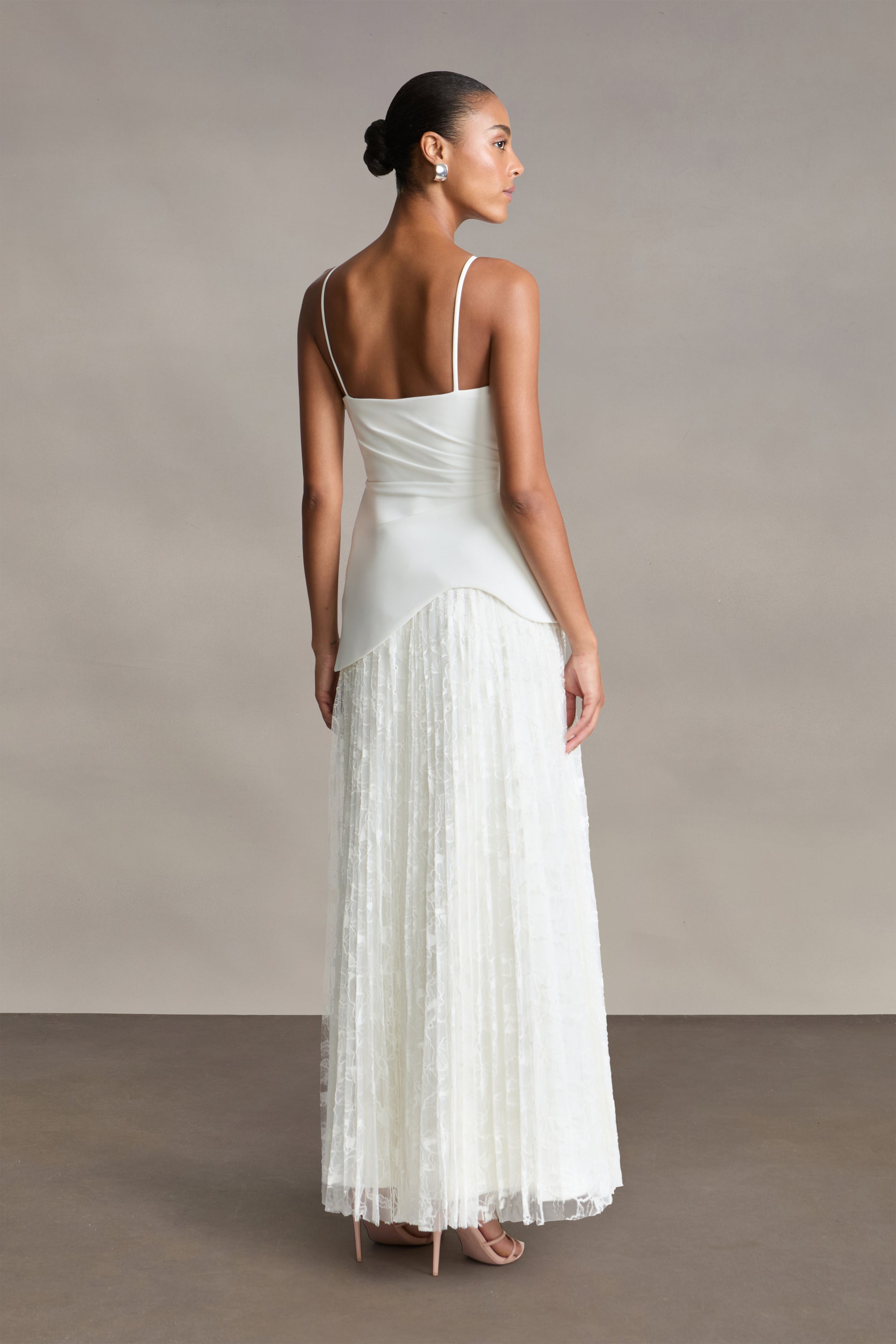Leighton Pleated Gown