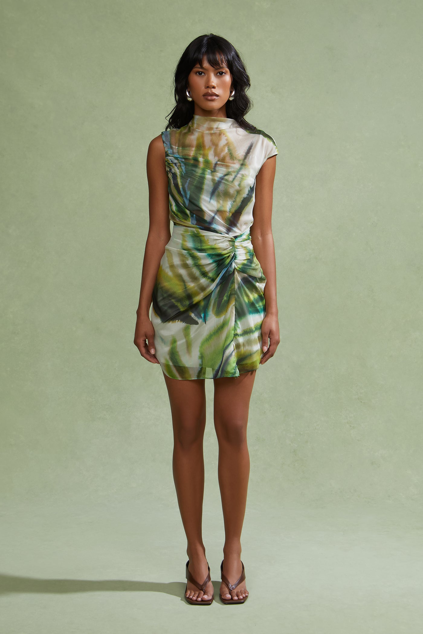 Zuma Sheer Mini Dress – AMUR