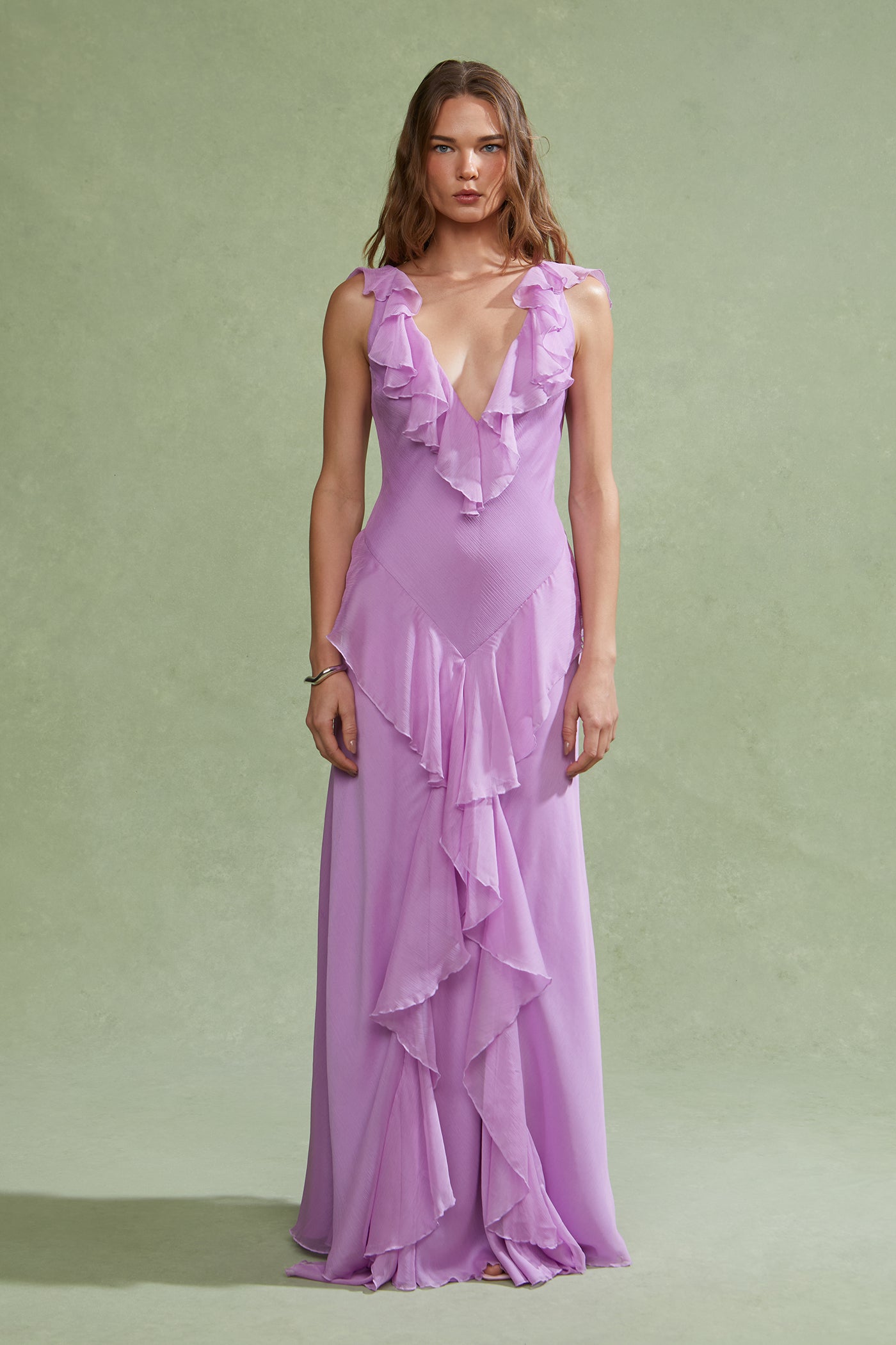 amur pink dress AMUR Judah Scallop Pleated Dress | Pink | Size 2