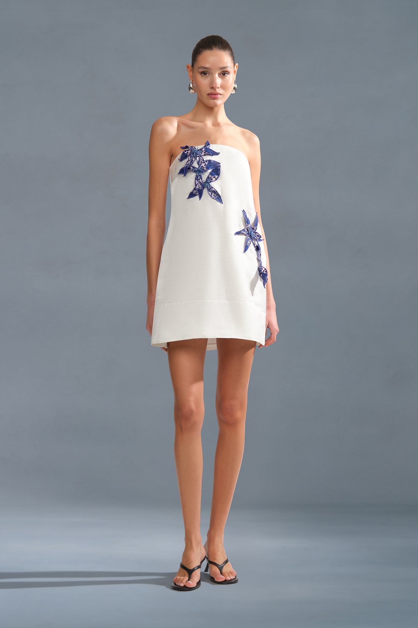 strapless dress mini Azara Strapless Mini Ivory / 0