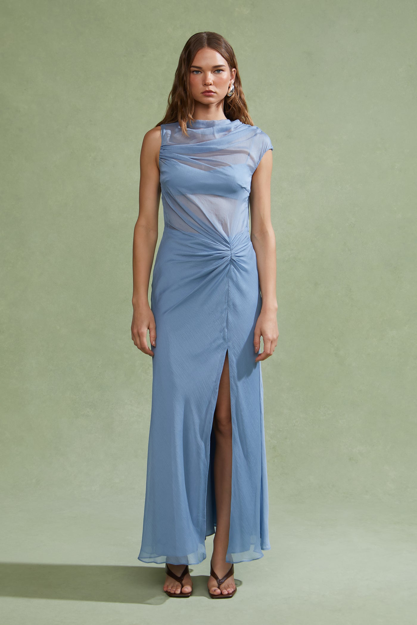 Amille Sheer Gown AMUR Amille Sheer Gown AMUR
