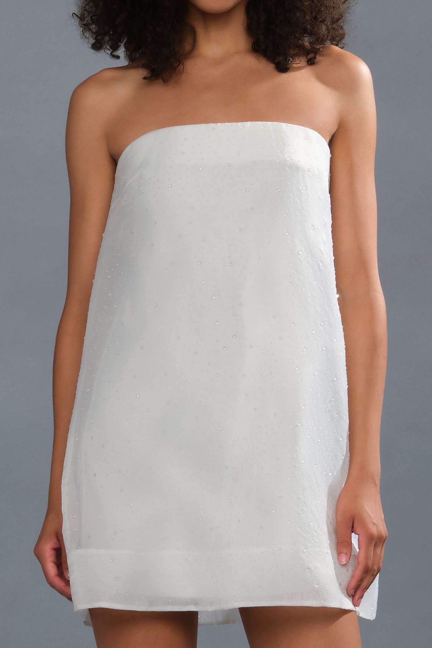 isidora strapless mini dress Nerida Mini Dress White / 6