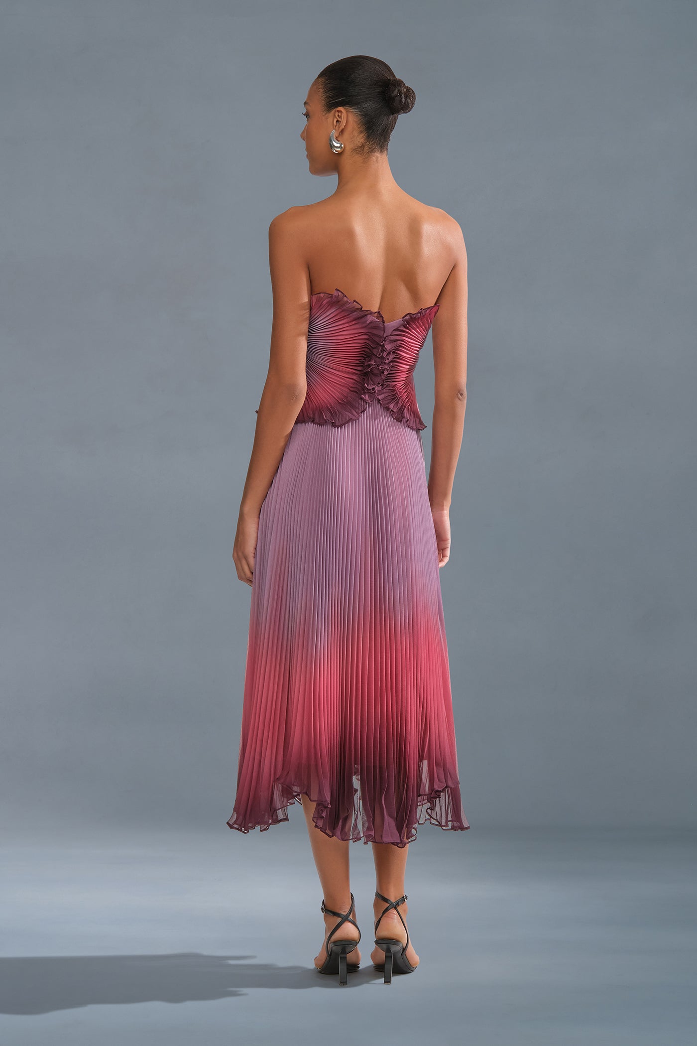 Delyth Strapless Dress Ombre Petal / 10 Delyth Strapless Dress Ombre Petal / 10