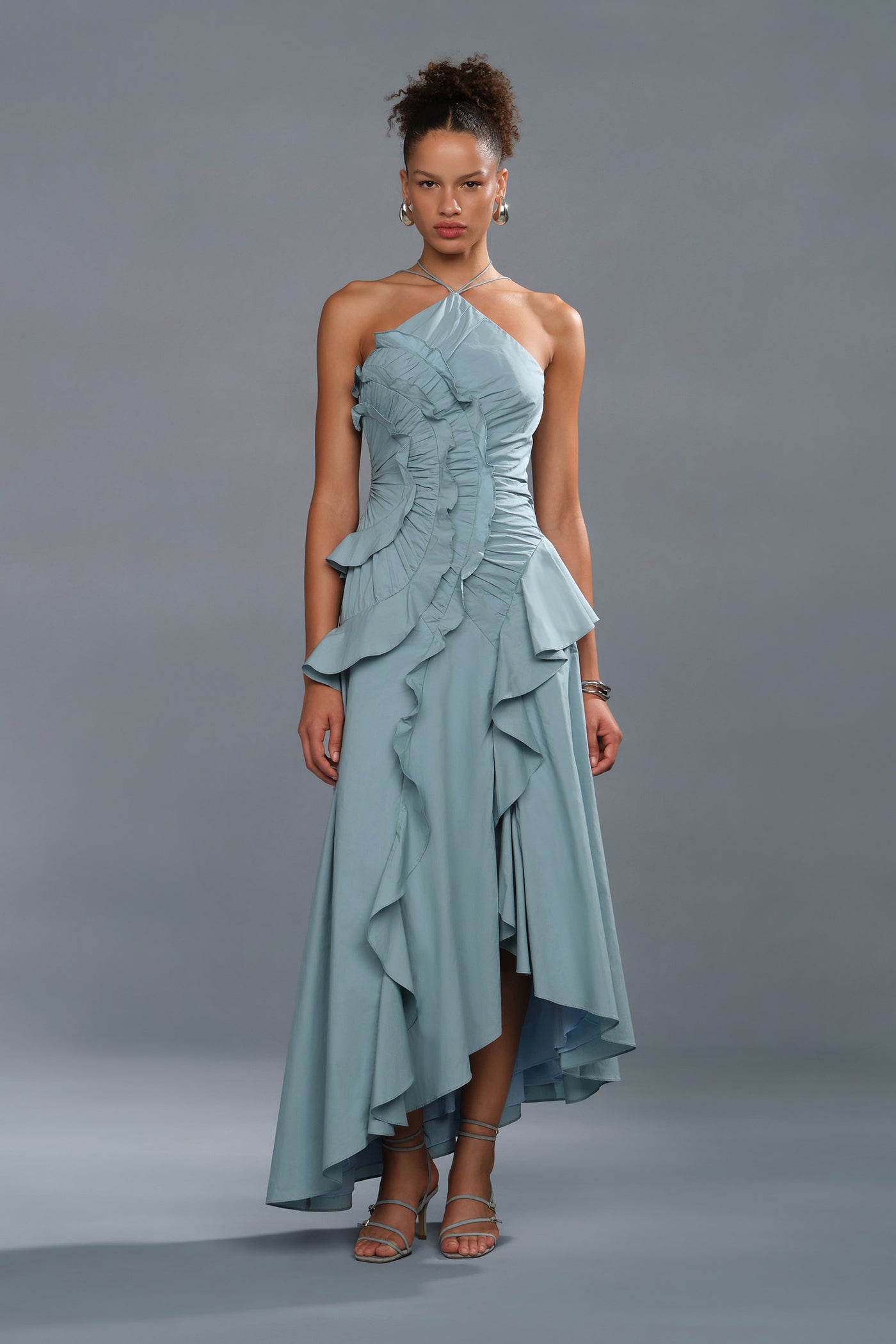 Ottavia Ruffle Dress AMUR Ottavia Ruffle Dress AMUR