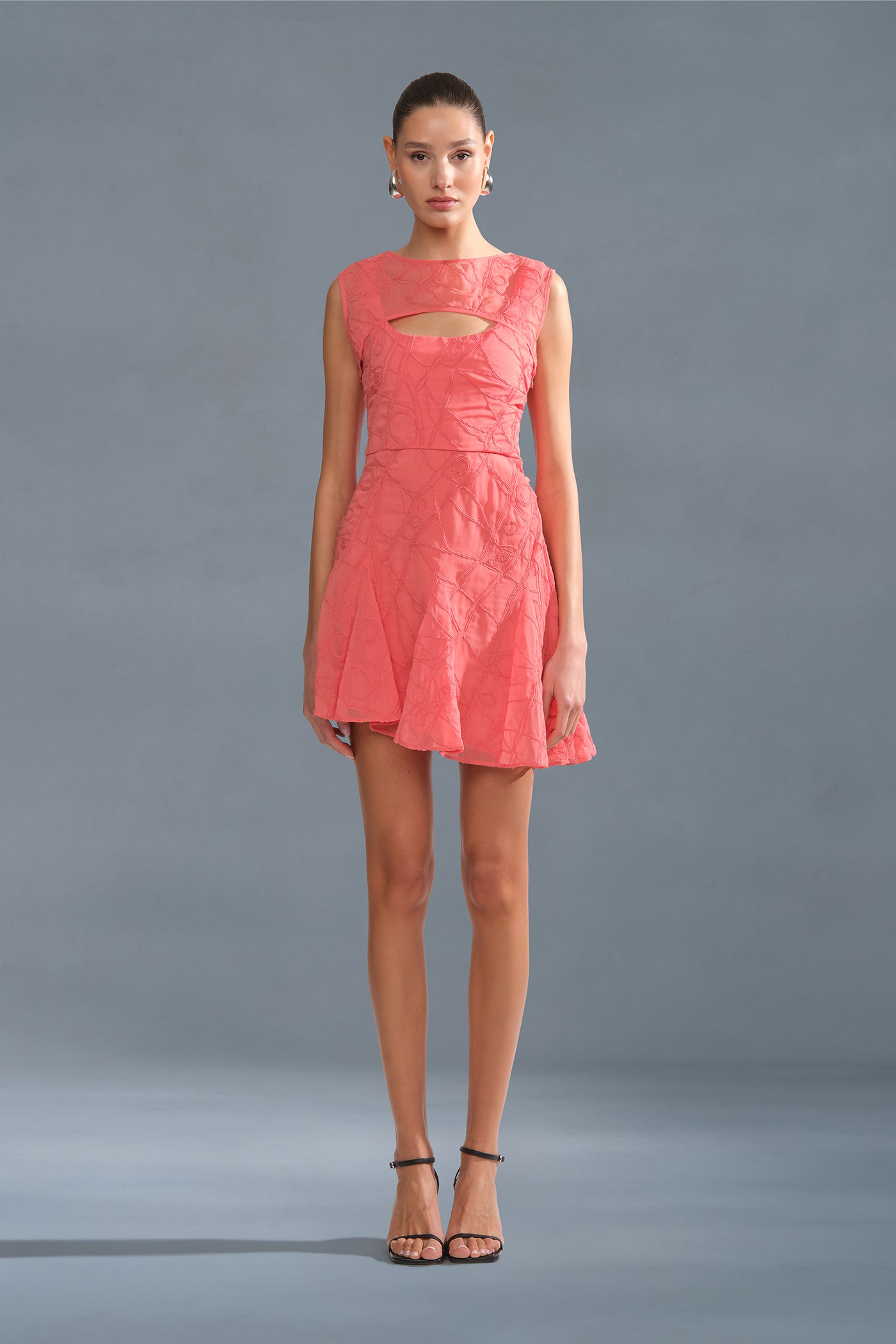 Quartz Asymmetrical Mini Dress AMUR Quartz Asymmetrical Mini Dress AMUR