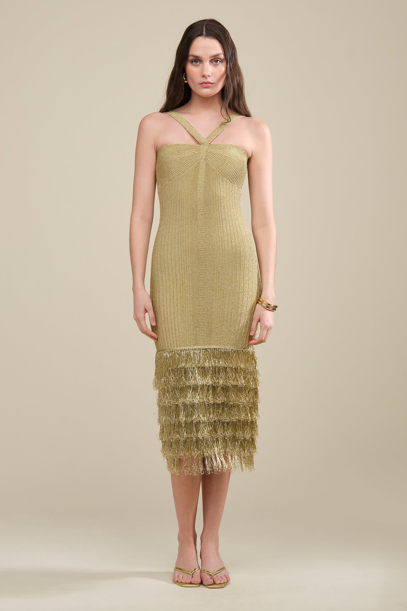 Rosalina Knit Midi Dress