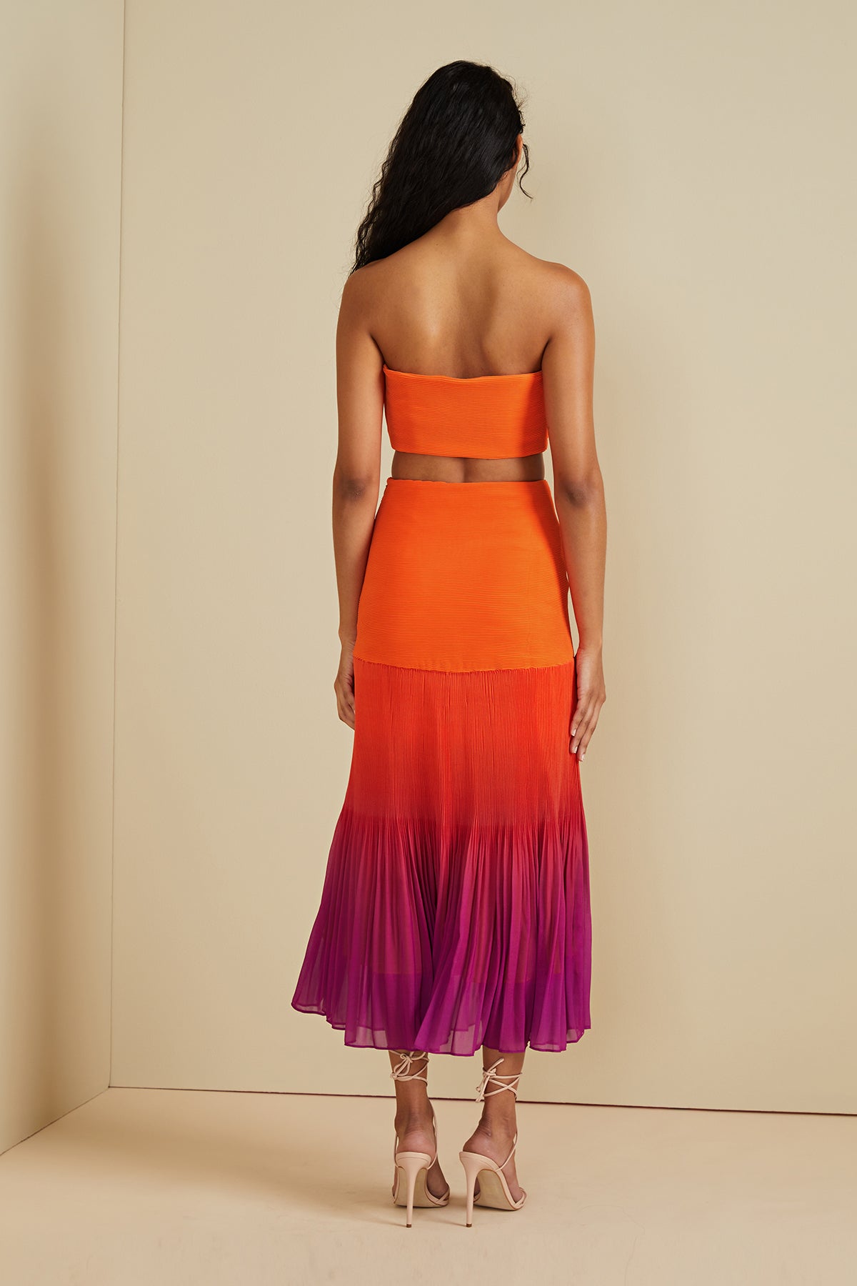 Darcey Strapless Crop Top