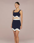 Donah Jacquard Knit Top
