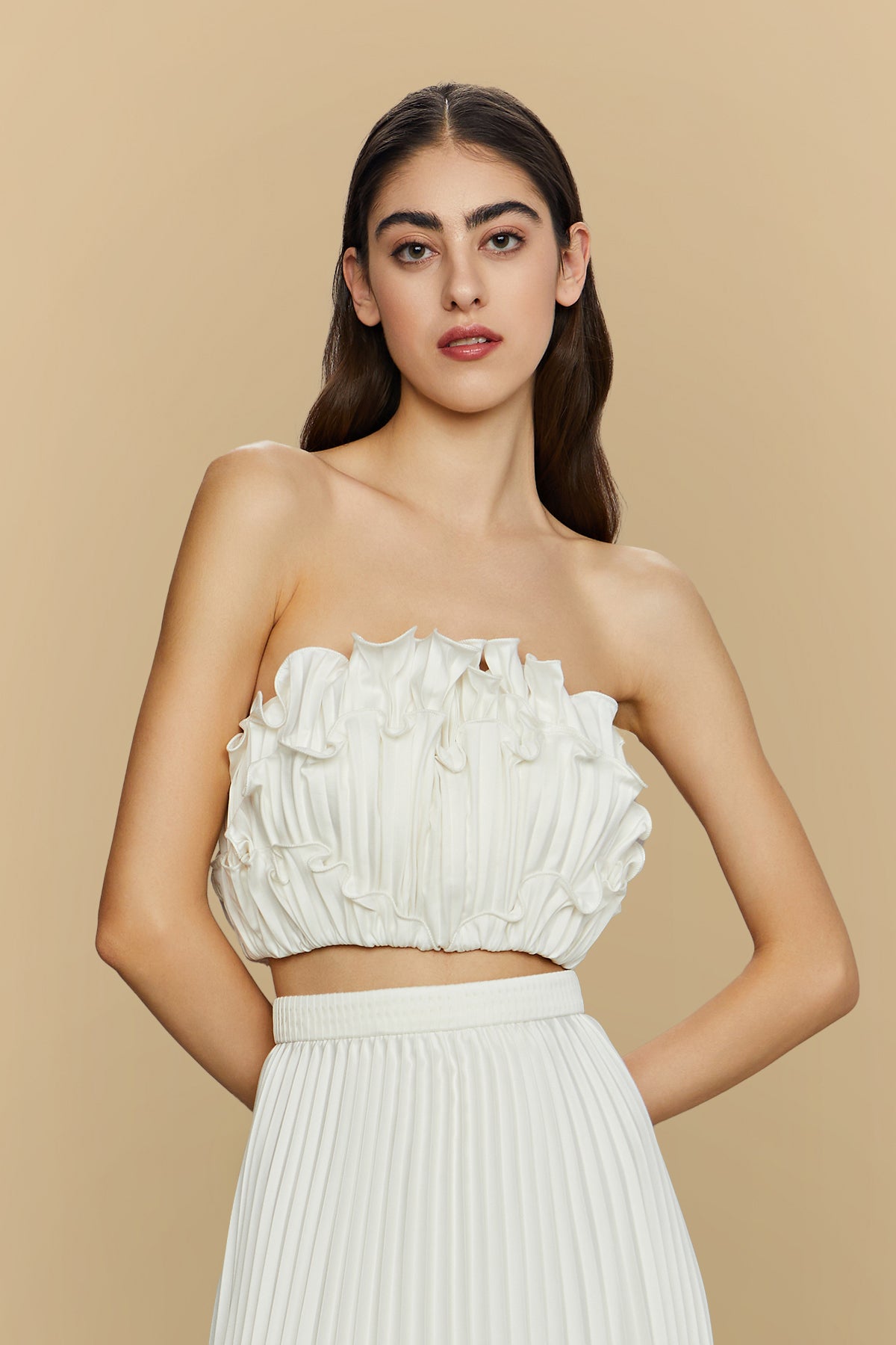 Averi Scallop Top