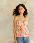 Sandie Pleated Shell Top