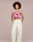 Maisie 3D Orchid Top