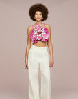 Maisie 3D Orchid Top