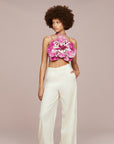 Maisie 3D Orchid Top