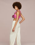 Maisie 3D Orchid Top