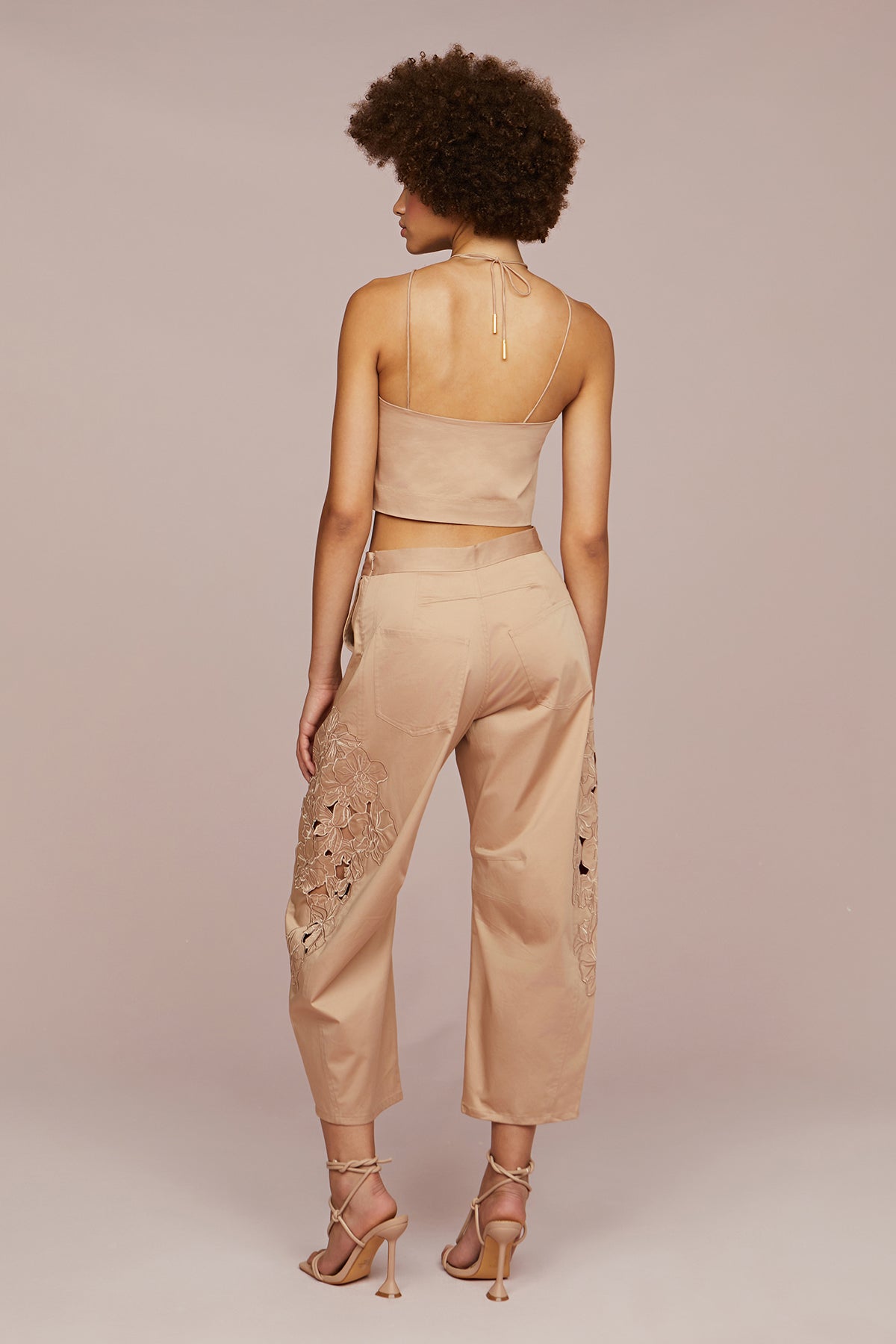 Bliss Laser Cut Floral Top