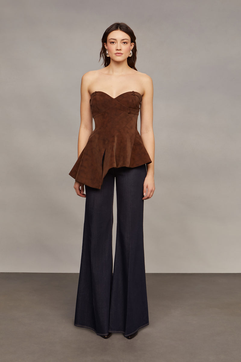 トップス peplum shaggy knit bustier andequal 58214569_9349_1_1200x1200.jpg?