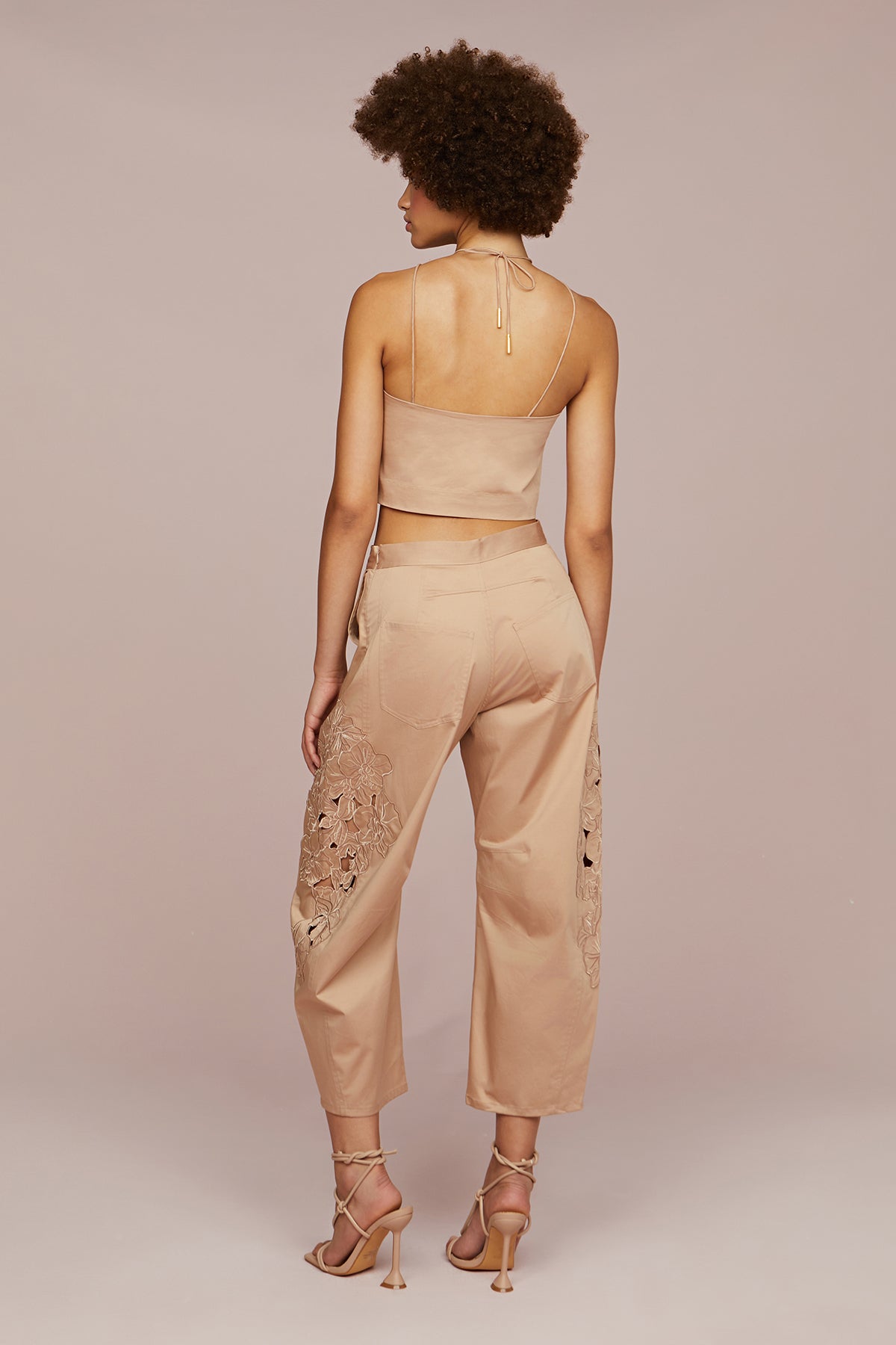 Blissett Laser Cut Floral Pant