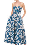 Teal Wild Rose