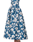 Teal Wild Rose