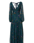 Teal Multi Wildflowers