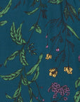 Teal Multi Wildflowers