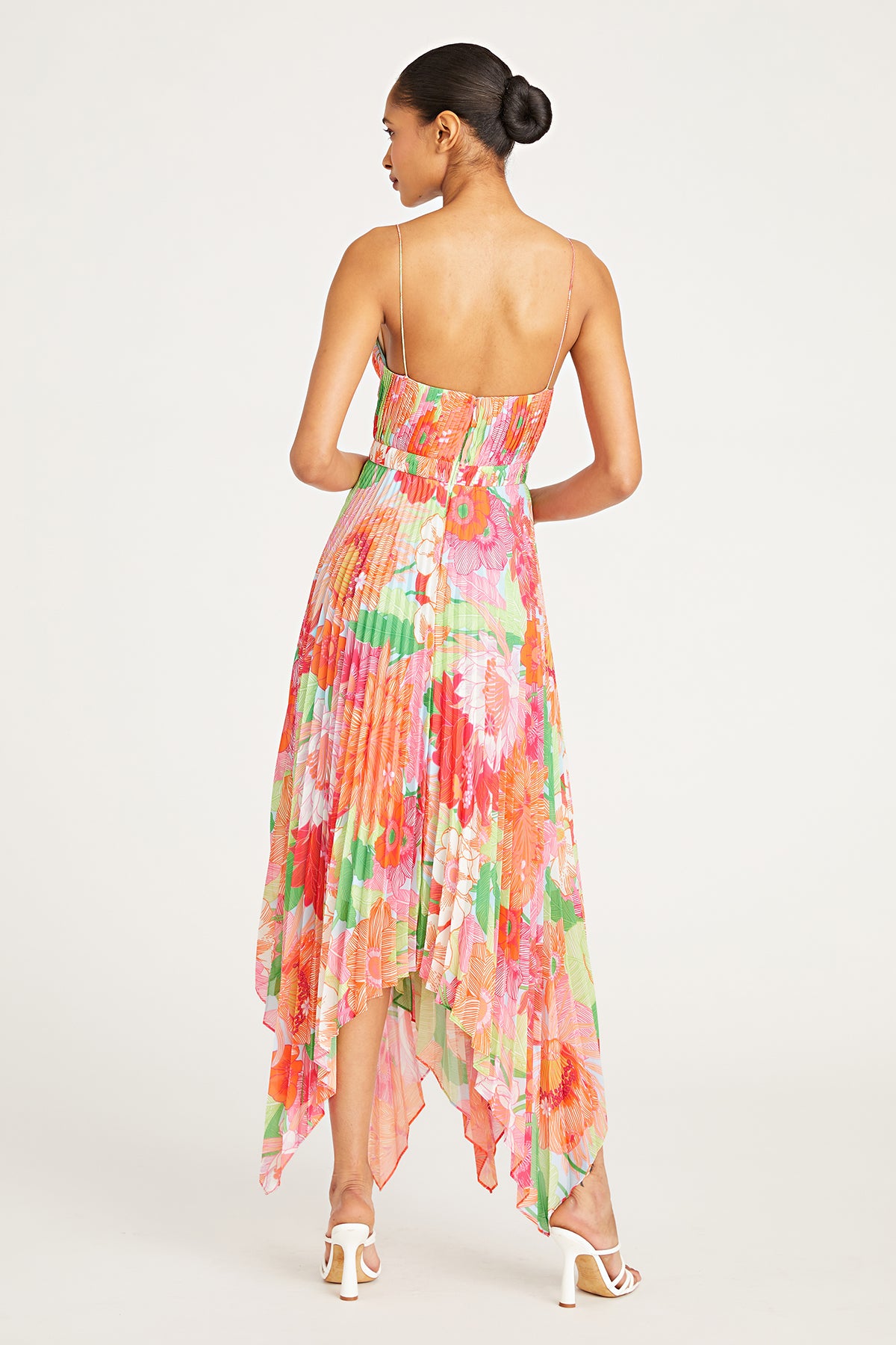 Pierce Pleated Dress