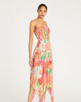 Pierce Pleated Dress