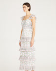 Grady Combo Pleated Dress