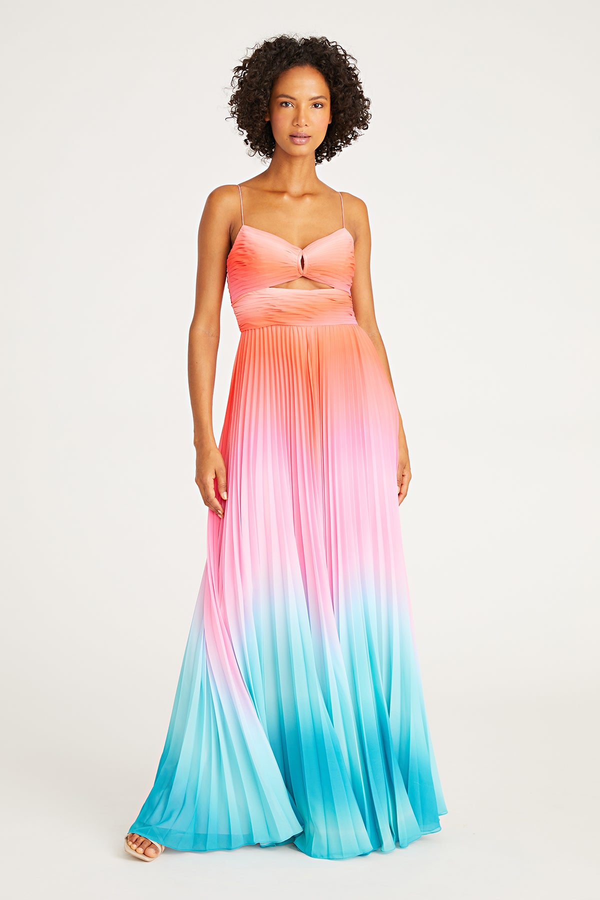Emmett Pleated Gown AMUR Emmett Pleated Gown AMUR