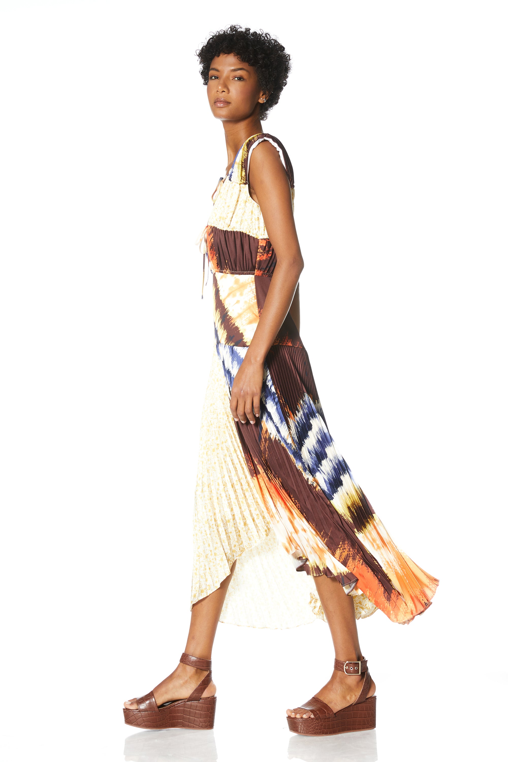 Milan Pleated Dress