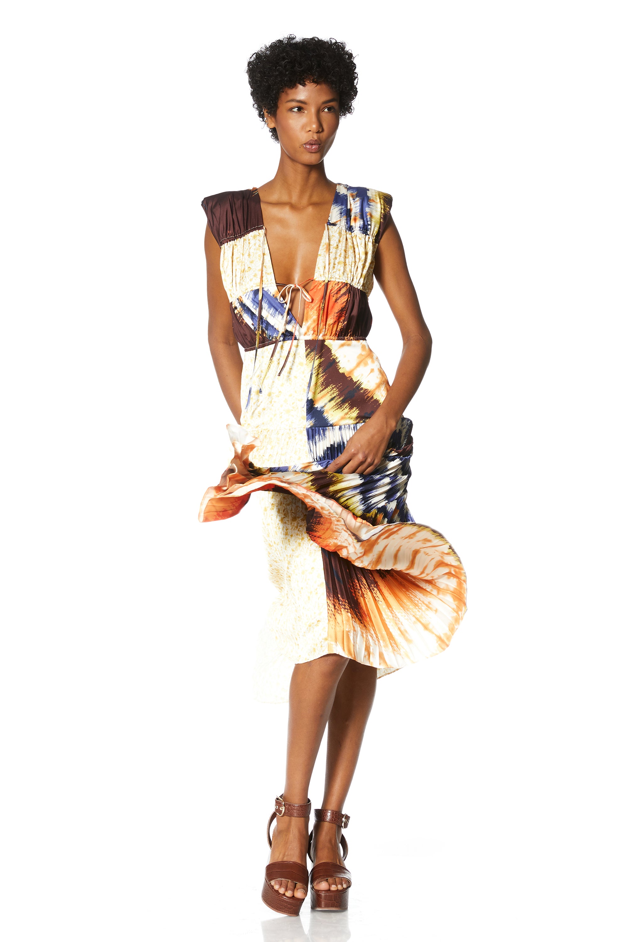 Milan Pleated Dress