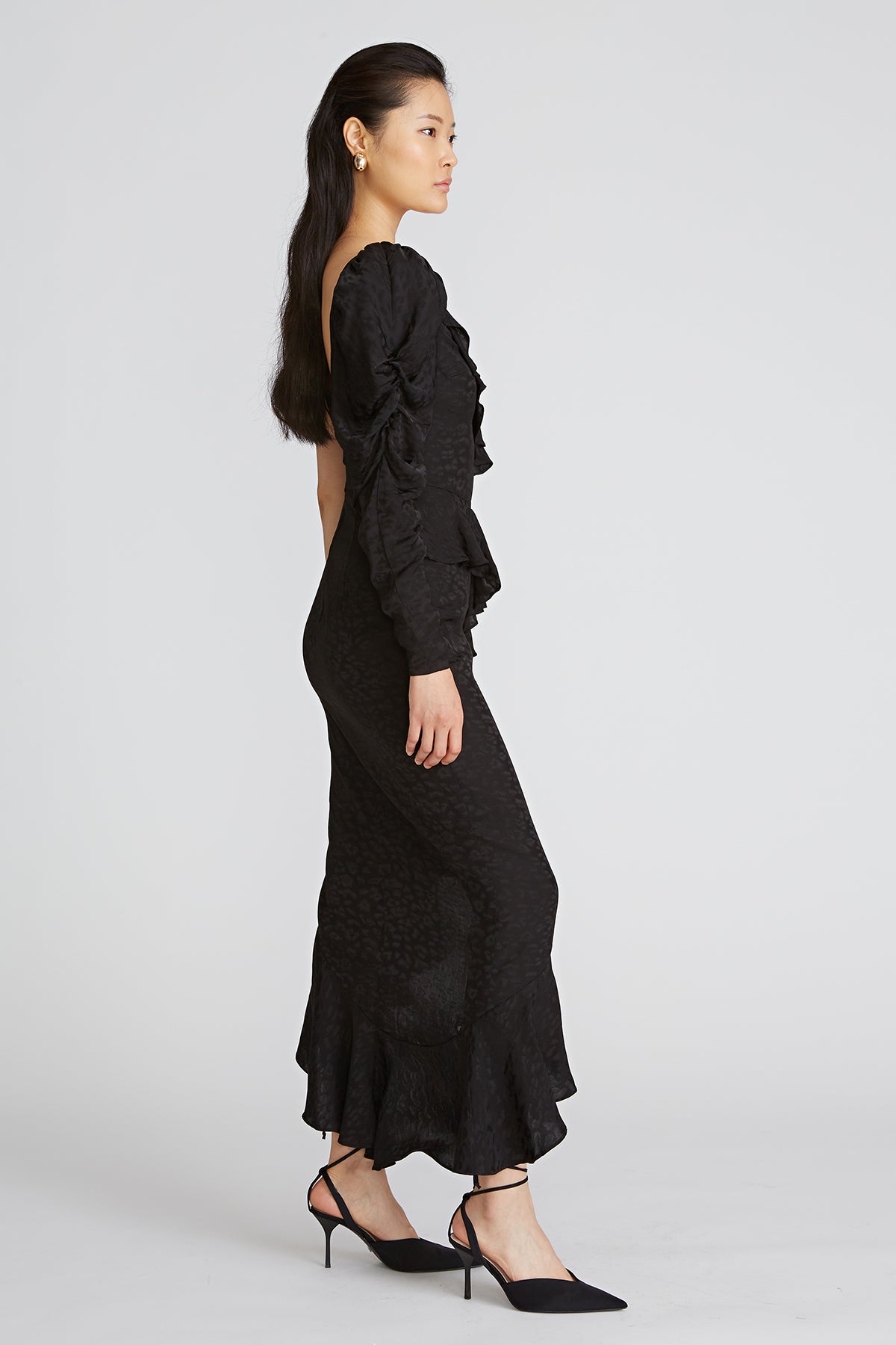 amur one shoulder dress Atlas One Shoulder Gown