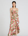 Deborah High Low Ruffle Dress