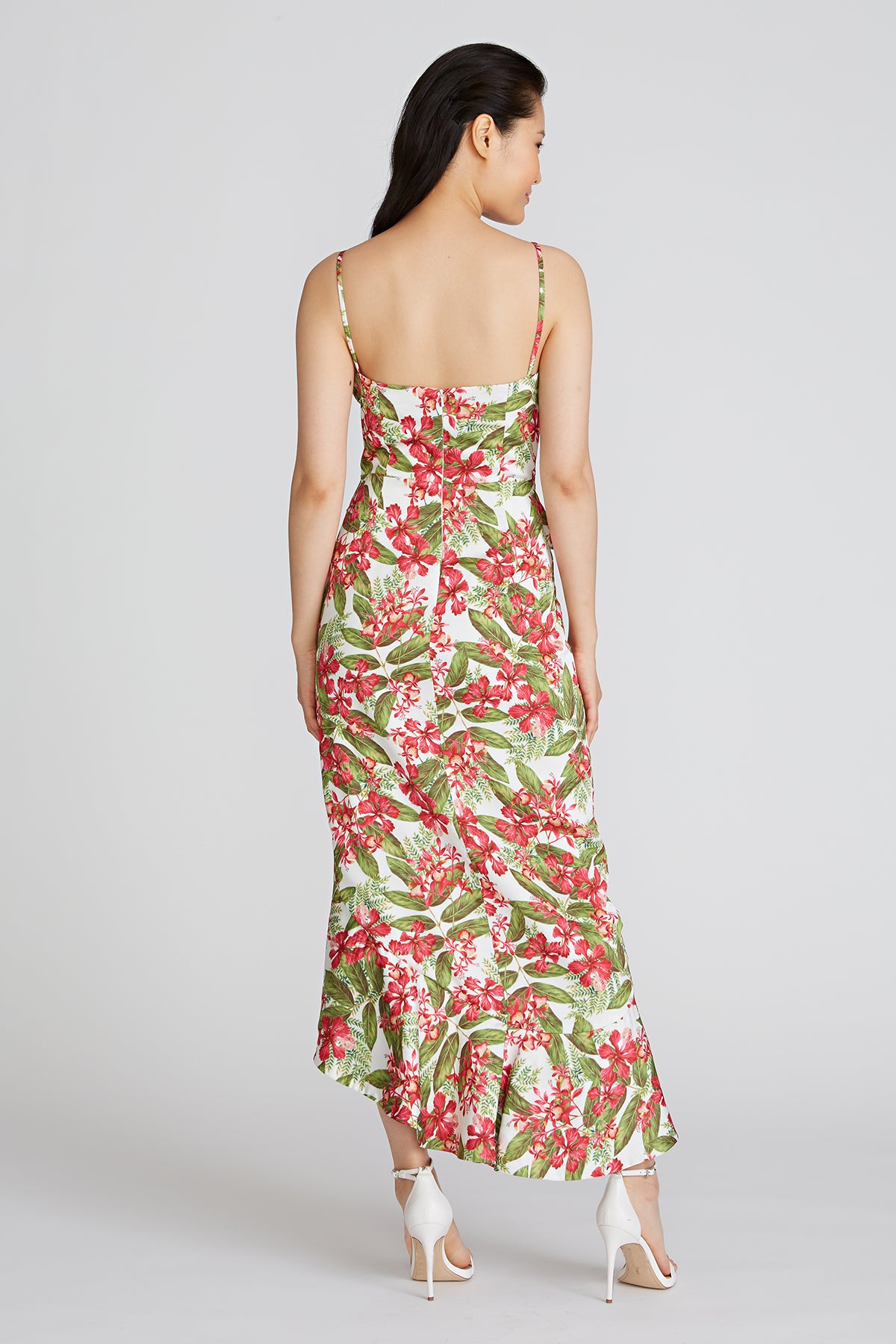 Deborah High Low Ruffle Dress