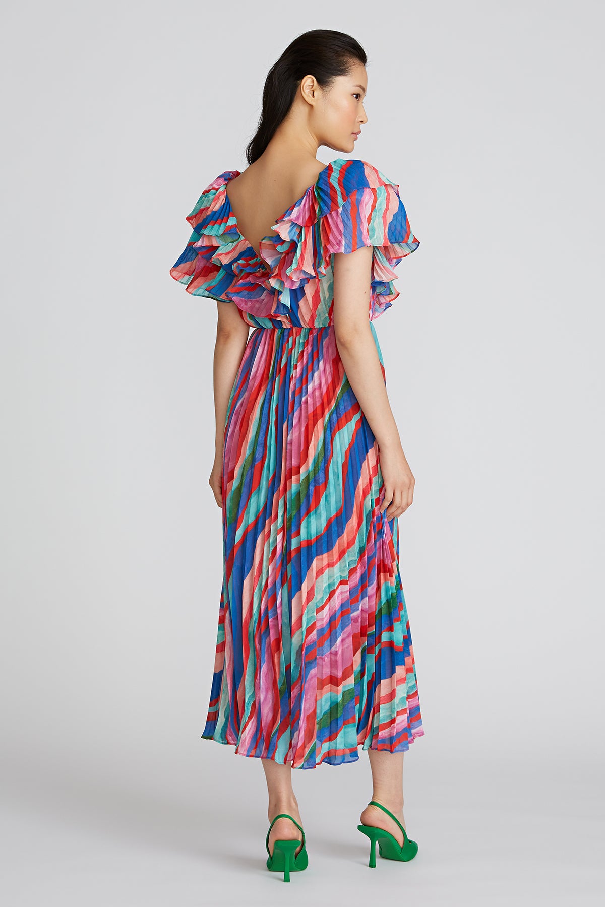 Luisa Pleated Dress