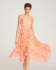 Zene Pleated Dress
