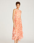 Zene Pleated Dress