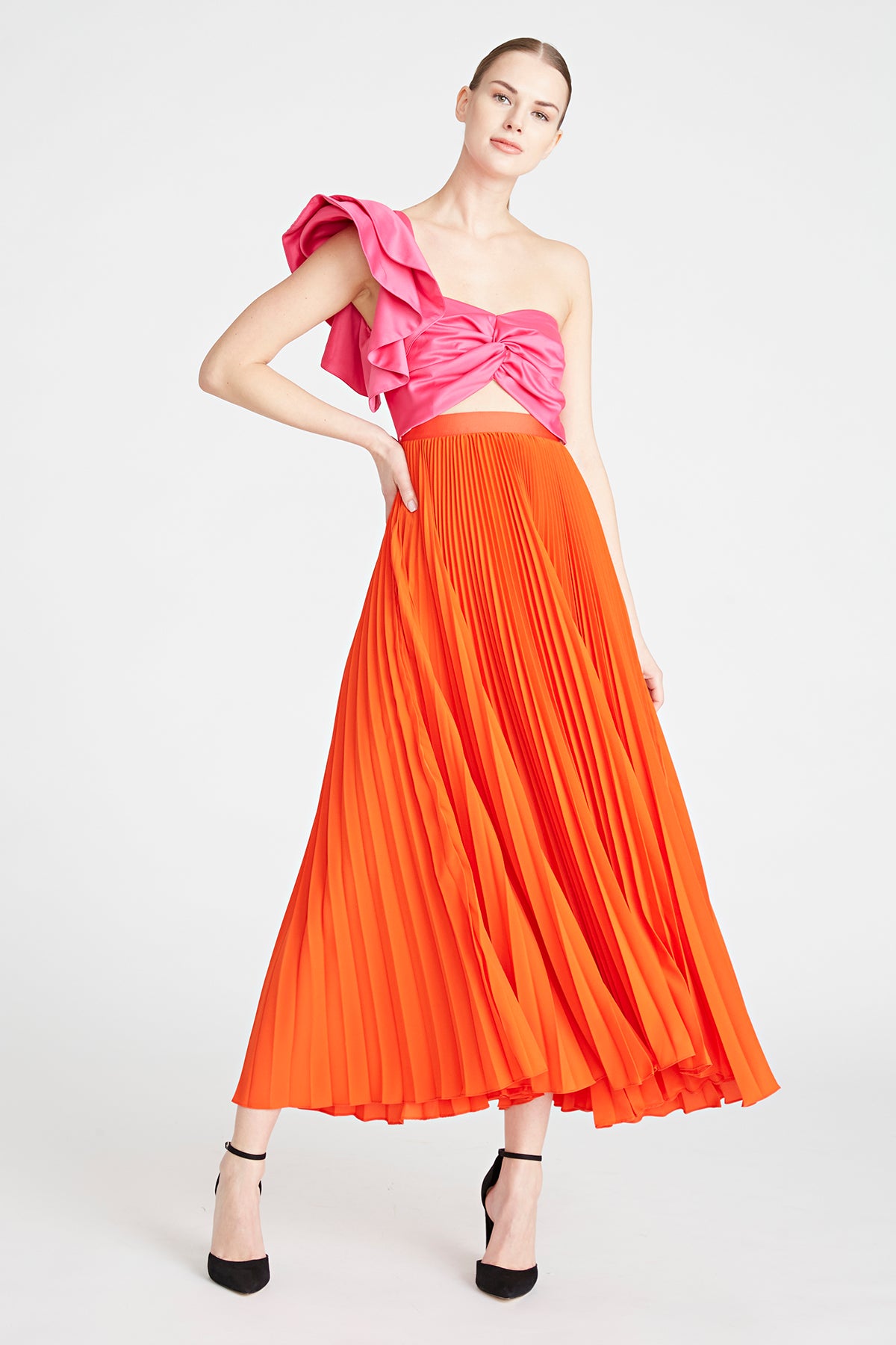 Cleopatra Pleated Dress AMUR Cleopatra Pleated Dress AMUR