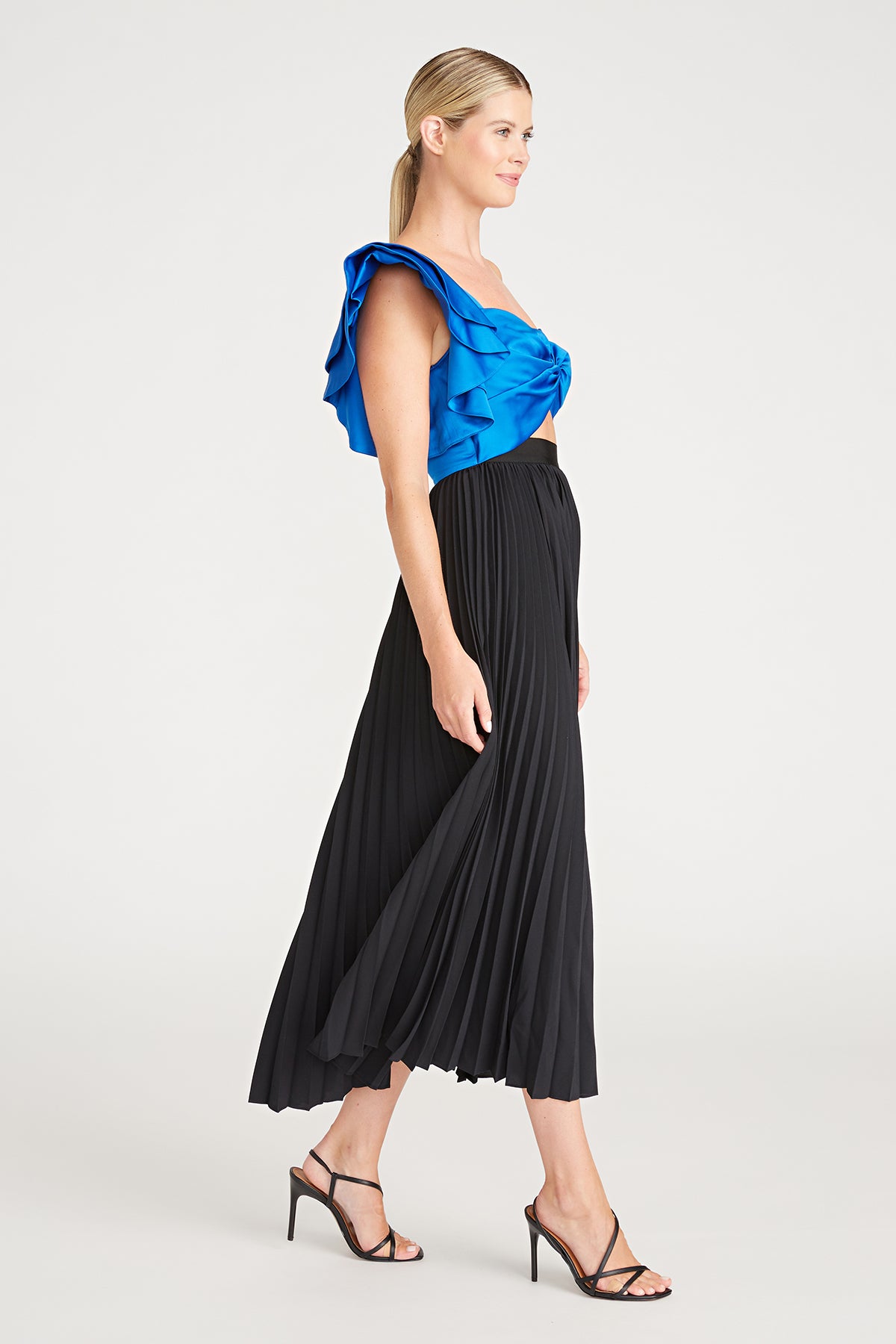 cleopatra blue dress Bronx Banco Cleopatra Gown in Light Blue & Green