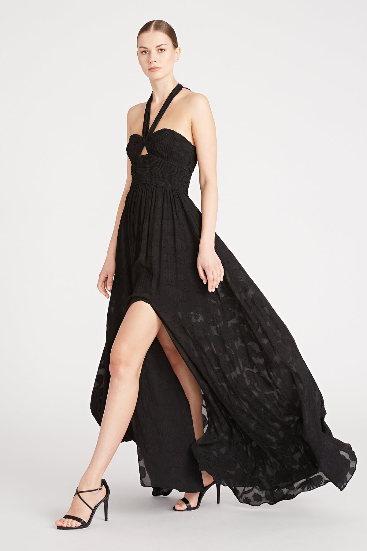 amur black dress AMUR Harlow Dress in Black
