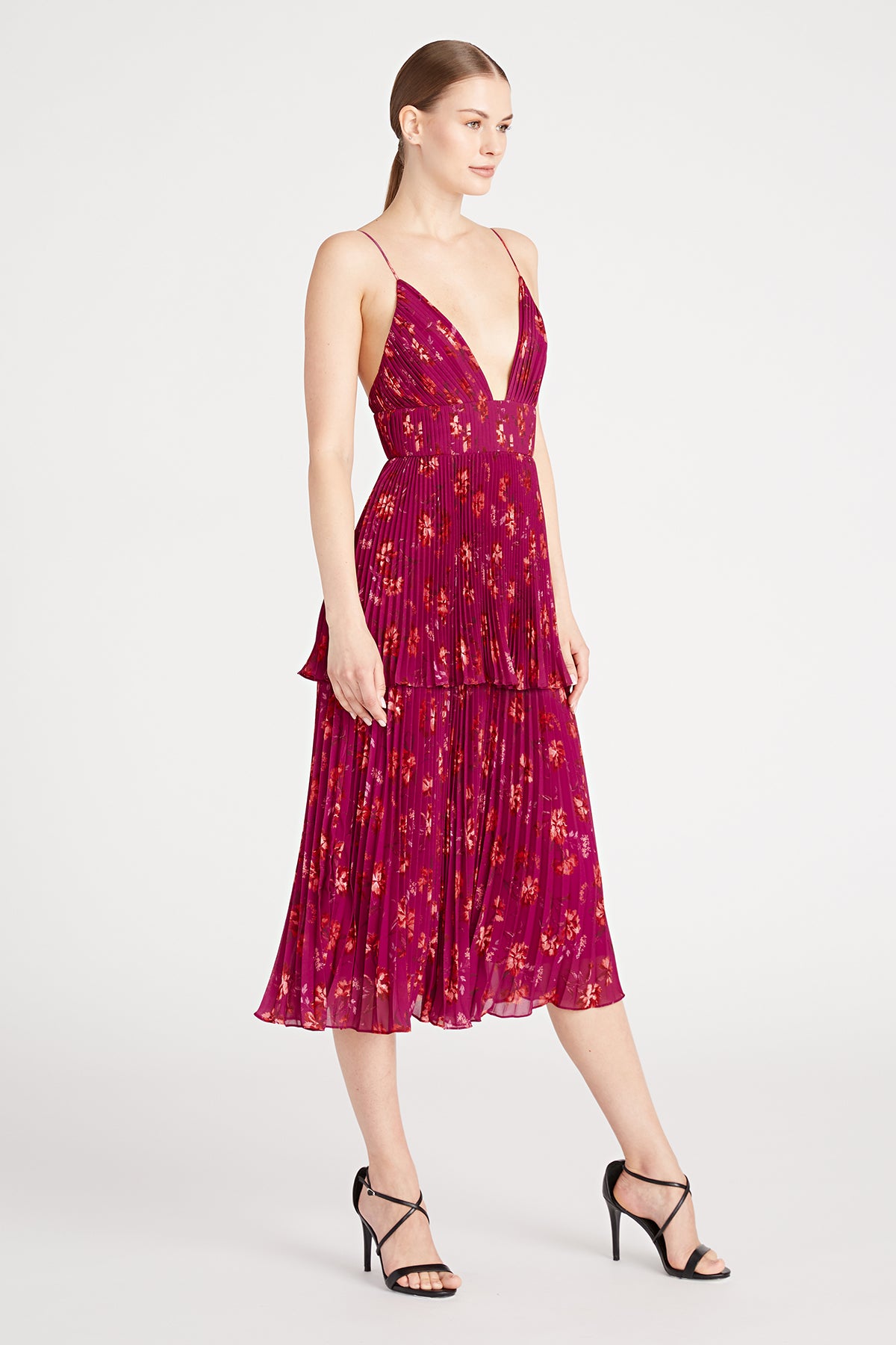 amur dominique pleated cut-out dress Petal & Pup Women's Dominique Dress