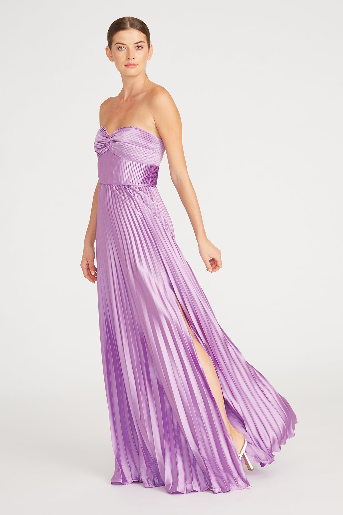 Stef Pleated Gown Stef Pleated Gown